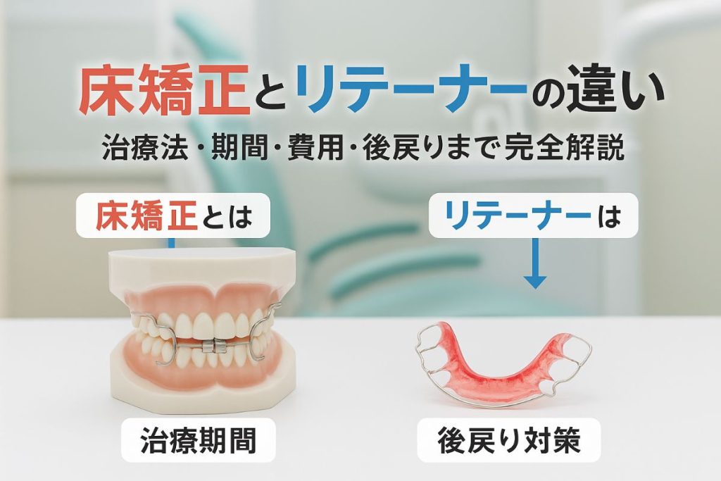 なぜ?からはじまる床矯正治療のQ&A 1st step なぜ？からはじまる 床矯正治療のQ\u0026A 1st step 床矯正って何？ «