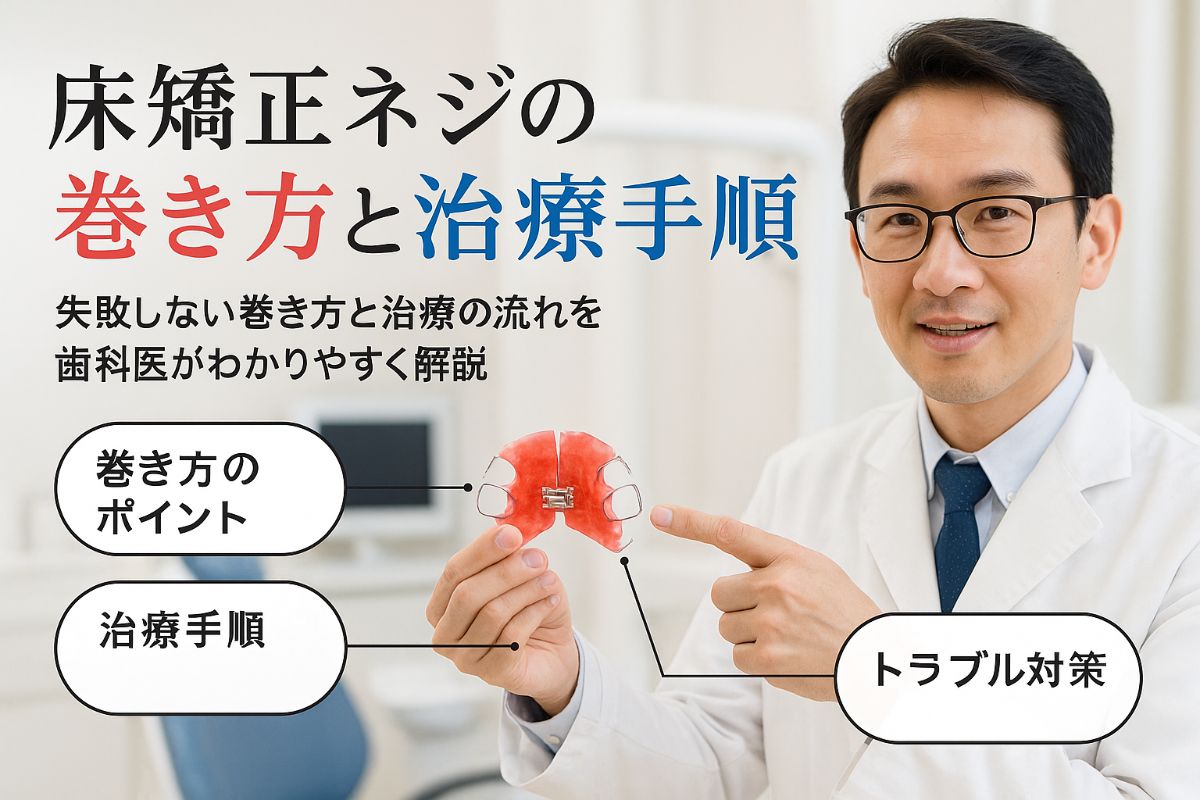 01床矯正 ネジの巻き方 - 小児矯正は北海道北広島市にある歯医者のさいわいデンタルクリニック札幌大曲