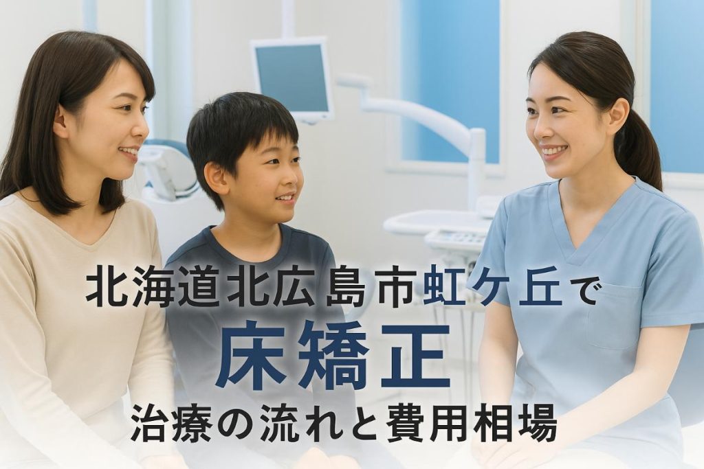 25 北広島市虹ケ丘 床矯正 - 小児矯正は北海道北広島市にある歯医者のさいわいデンタルクリニック札幌大曲